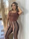 blusa poliamida tânia marrom
