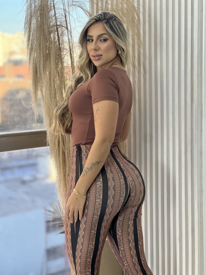 blusa poliamida tânia marrom blusa poliamida tânia marrom