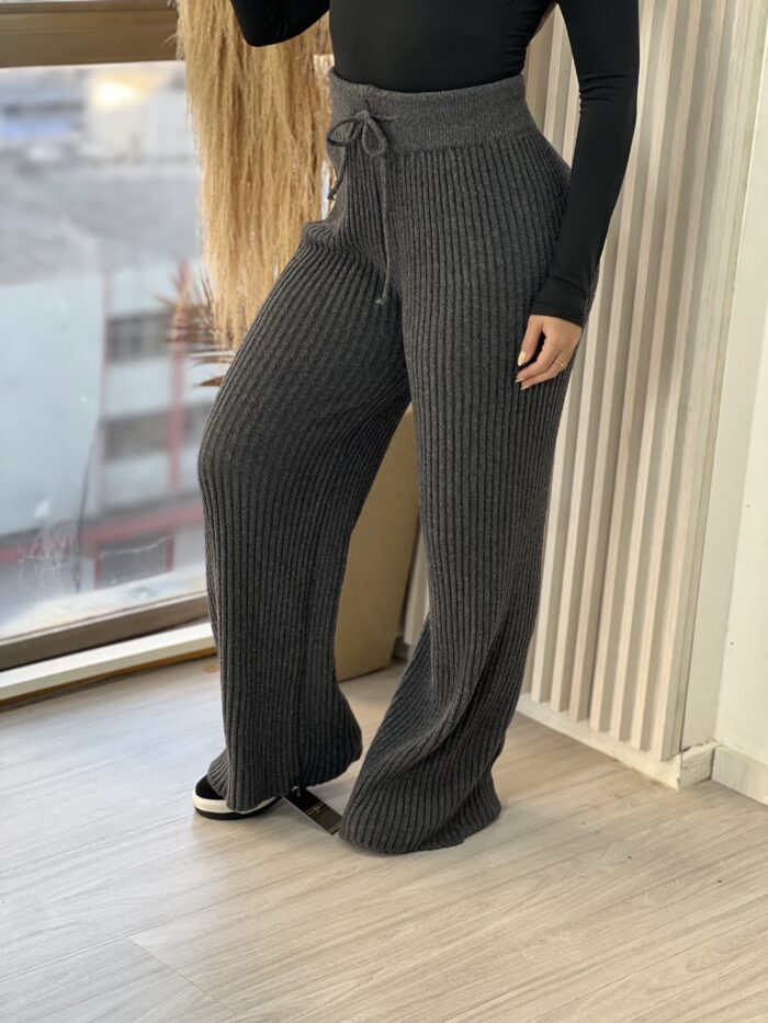 calça modal mousse elis cinza