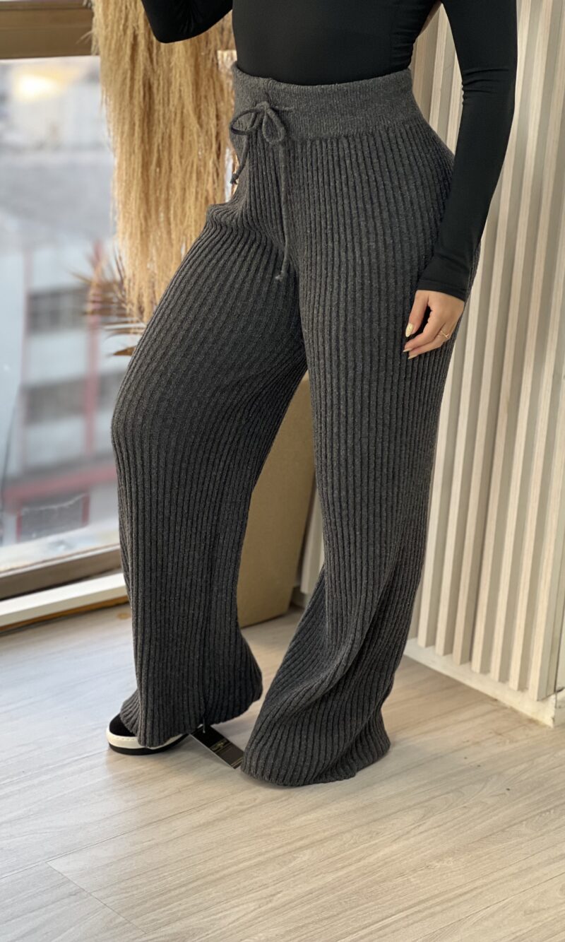 calça modal mousse elis cinza