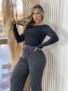 body manga longa samanta preto
