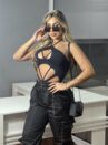 body poliamida livia preto