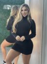 vestido térmico kerubim preto