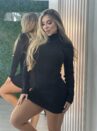 vestido térmico kerubim preto