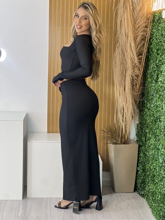 conjunto midi si preto conjunto midi si preto