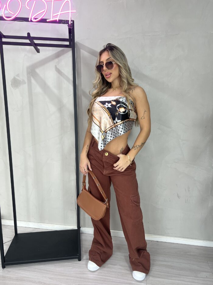 calca jeans wide leg antonia marrom calca jeans wide leg antonia marrom