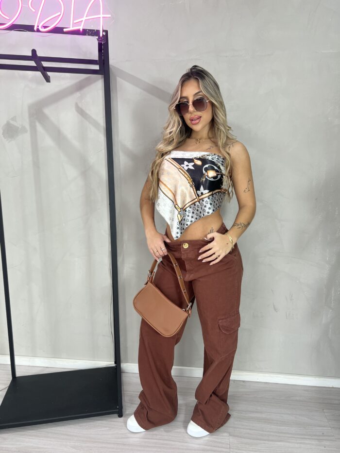 calca jeans wide leg antonia marrom calca jeans wide leg antonia marrom