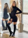 vestido tÉrmico kerubim preto