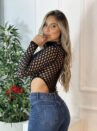 body manga longa patricia preto