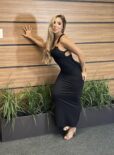 vestido longo diuli preto