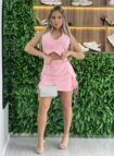 conjunto flora rosa bb