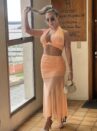 conjunto caribe laranja