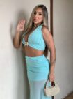 conjunto caribe verde
