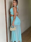 conjunto caribe verde