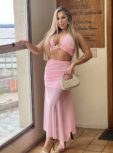 conjunto caribe rosa