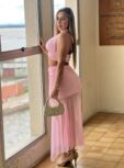 conjunto caribe rosa