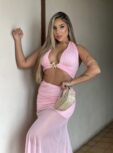 conjunto caribe rosa