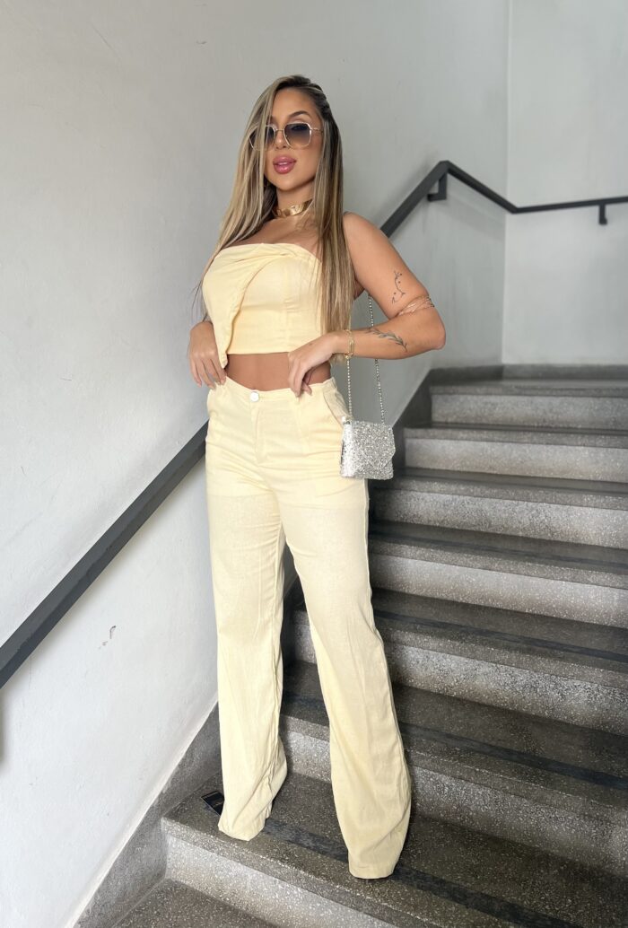 conjunto penelope amarelo