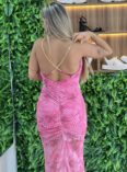 vestido longo tule italy rosa