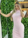 vestido longo modal ligia rosa