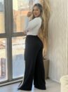calça pantalona pétra off white