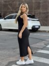 vestido midi jacy preto
