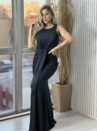 vestido longo famy preto