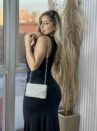 vestido longo famy preto