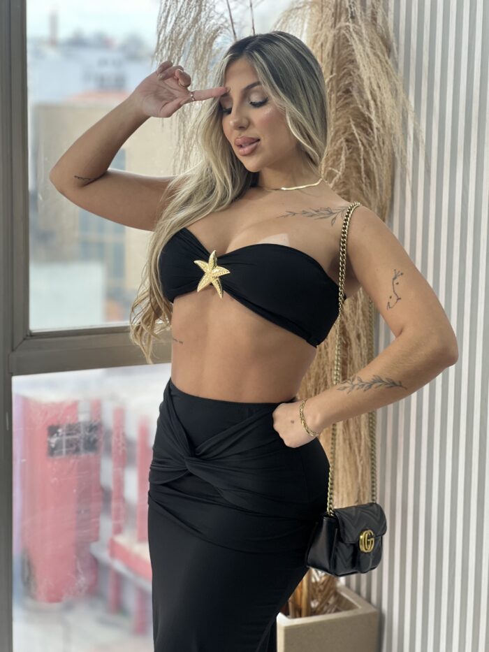 conjunto poliamida midi marie preto conjunto poliamida midi marie preto