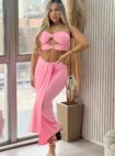 conjunto midi raquel rosa chiclete