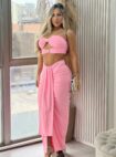 conjunto midi raquel rosa chiclete