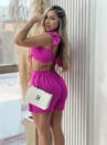 conjunto leia rosa chiclete