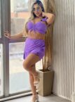 conjunto leia lilás