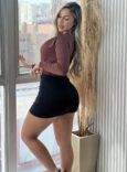 saia com short boni preto