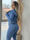 jaquetinha jeans jocleia