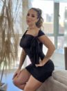 vestido salomé preto