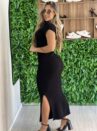 vestido longo modal ligia preto