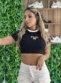 cropped milano preto