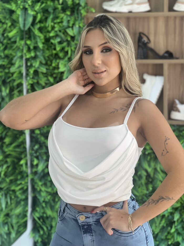 cropped amanda off white