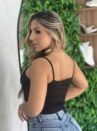 corselet tule amanda preto