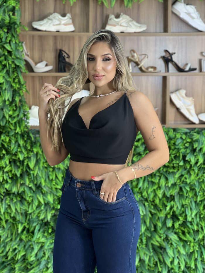 cropped zuri preto