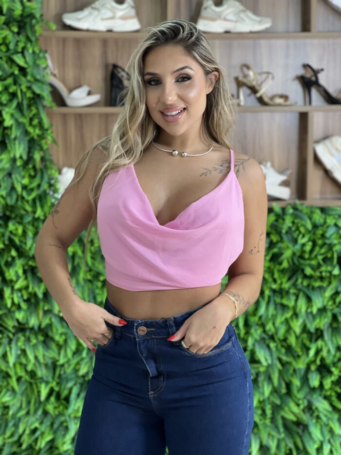 cropped zuri rosa
