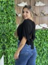 cropped ciganinha fran preto