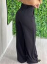 calça alfaiataria pantalona helena preto
