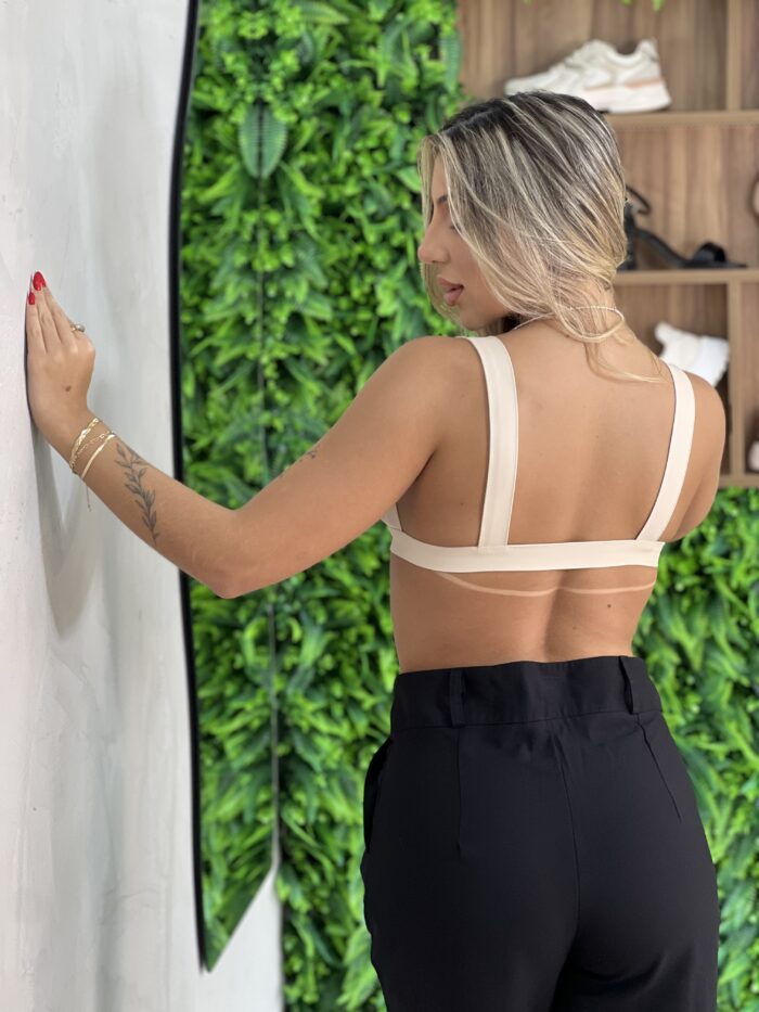 top courino fake natasha bege top courino fake natasha bege