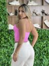 cropped vitoria rosa chiclete