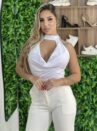 cropped lulu branco