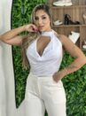 cropped lulu branco