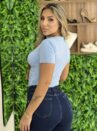 body amelia azul