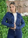 jaquetinha jeans laura